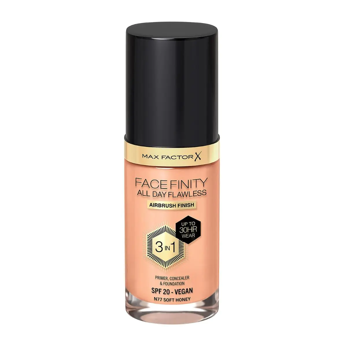 „Max Factor Facefinity 3in1 N77“ makiažo pagrindas