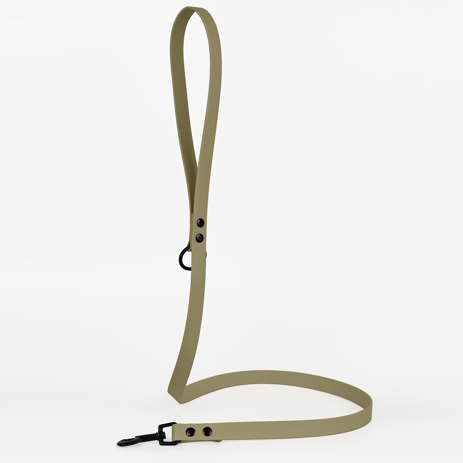 THE DOG IDEA Hundeleinen THE DOG IDEA Cityleine Biothane Khaki beige