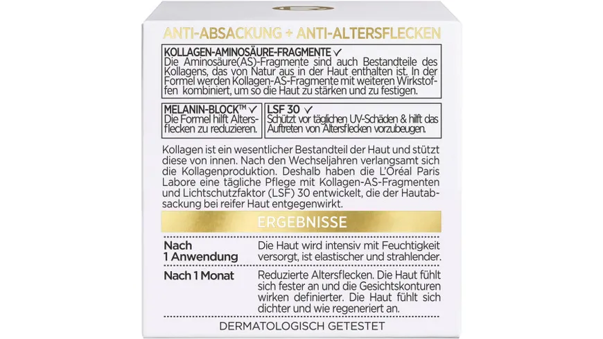 L'Oréal Paris Age Perfect Pro-Kollagen Experte Tagespflege LSF 30 50 ml