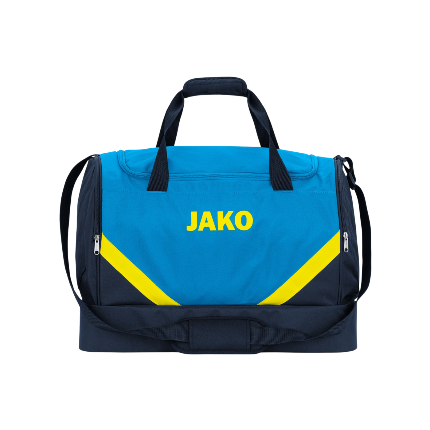 JAKO Iconic Sporttasche Gr.L Blau Gelb F444