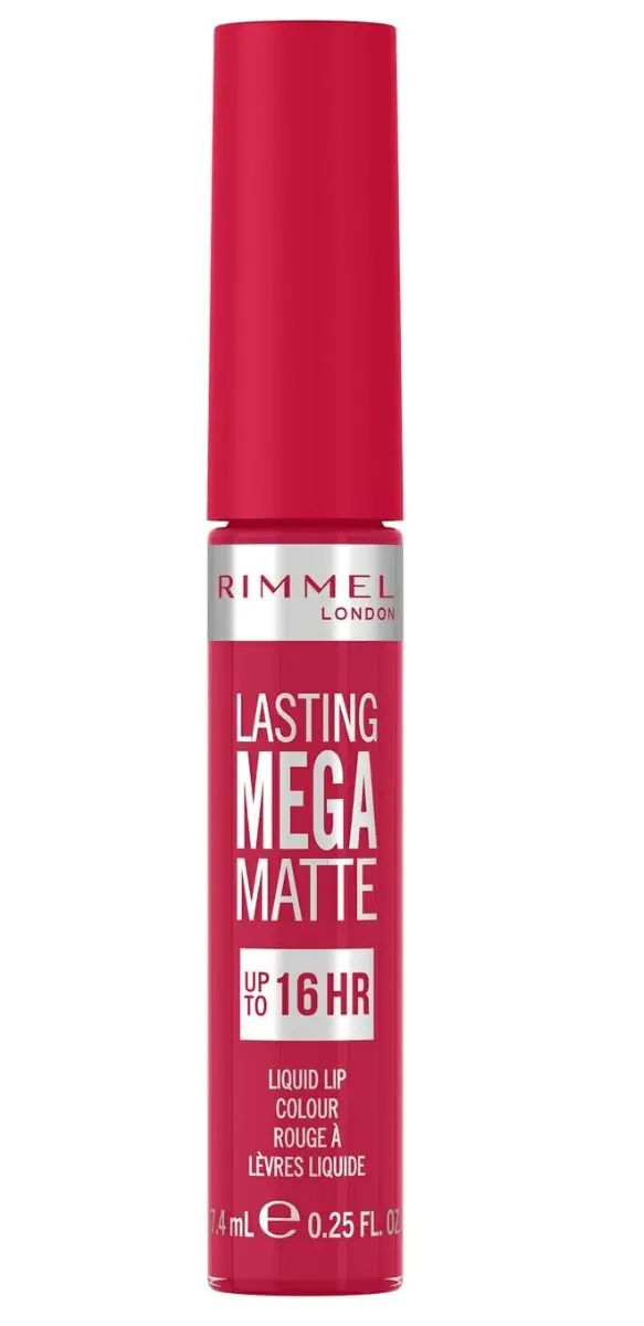 Rimmel Lasting Mega Matte Lipstick 910 Fuchsia Flush