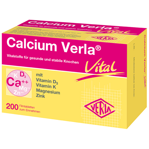 CALCIUM VERLA Vital Filmtabletten  200 St  Filmtabletten