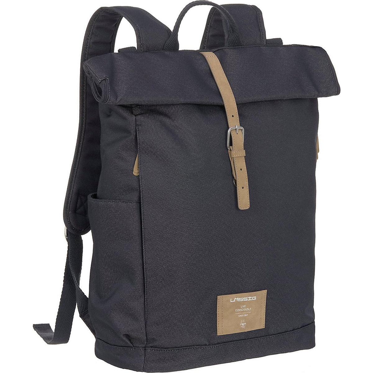 Wickelrucksack Rolltop denim blue, inkl. Zubehör & Wickelunterlage