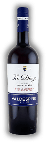 Valdespino Tio Diego Amontillado Valdespino Tio Diego Amontillado  0,75	 Liter - Vol 18%