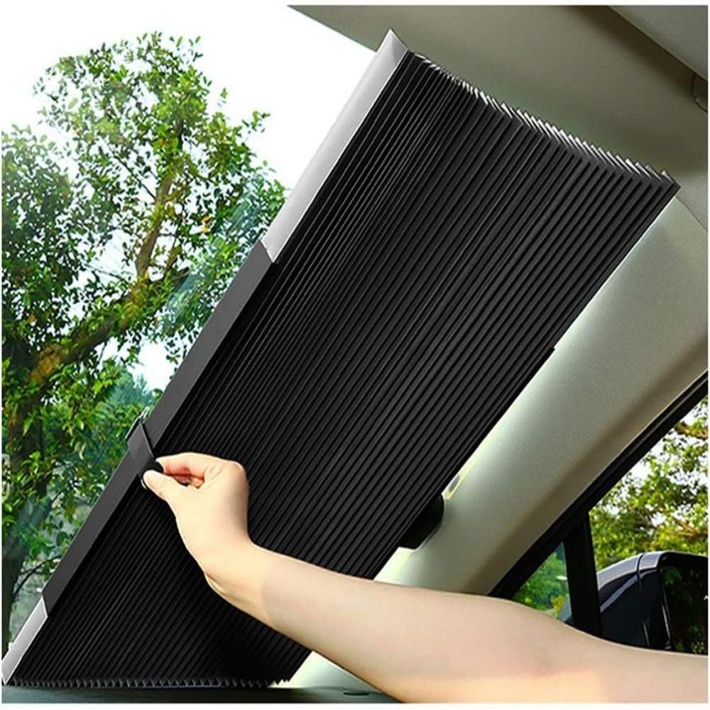 Fokelyi Autosonnenschutz 8 Stück 65cm Auto Frontscheibe Sonnenschutz Einziehbare Rollo, (8-St)