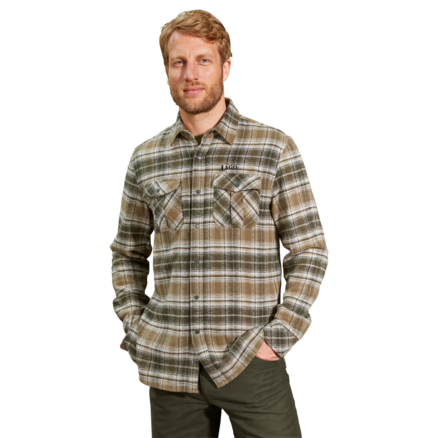 il Lago Prestige Herren Outdoor-Hemd Bardo