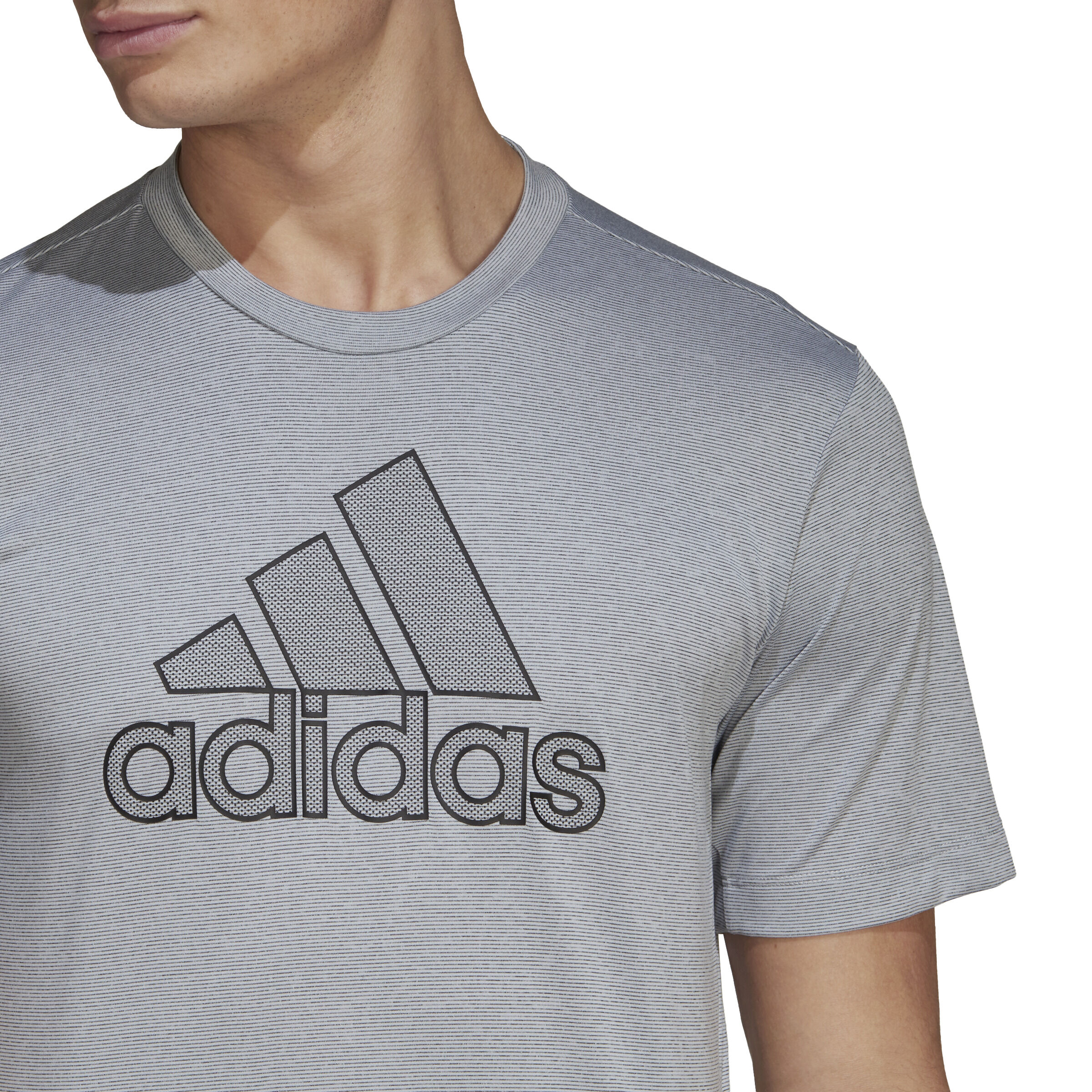 BOS Primeblue T-Shirt Herren - Silber