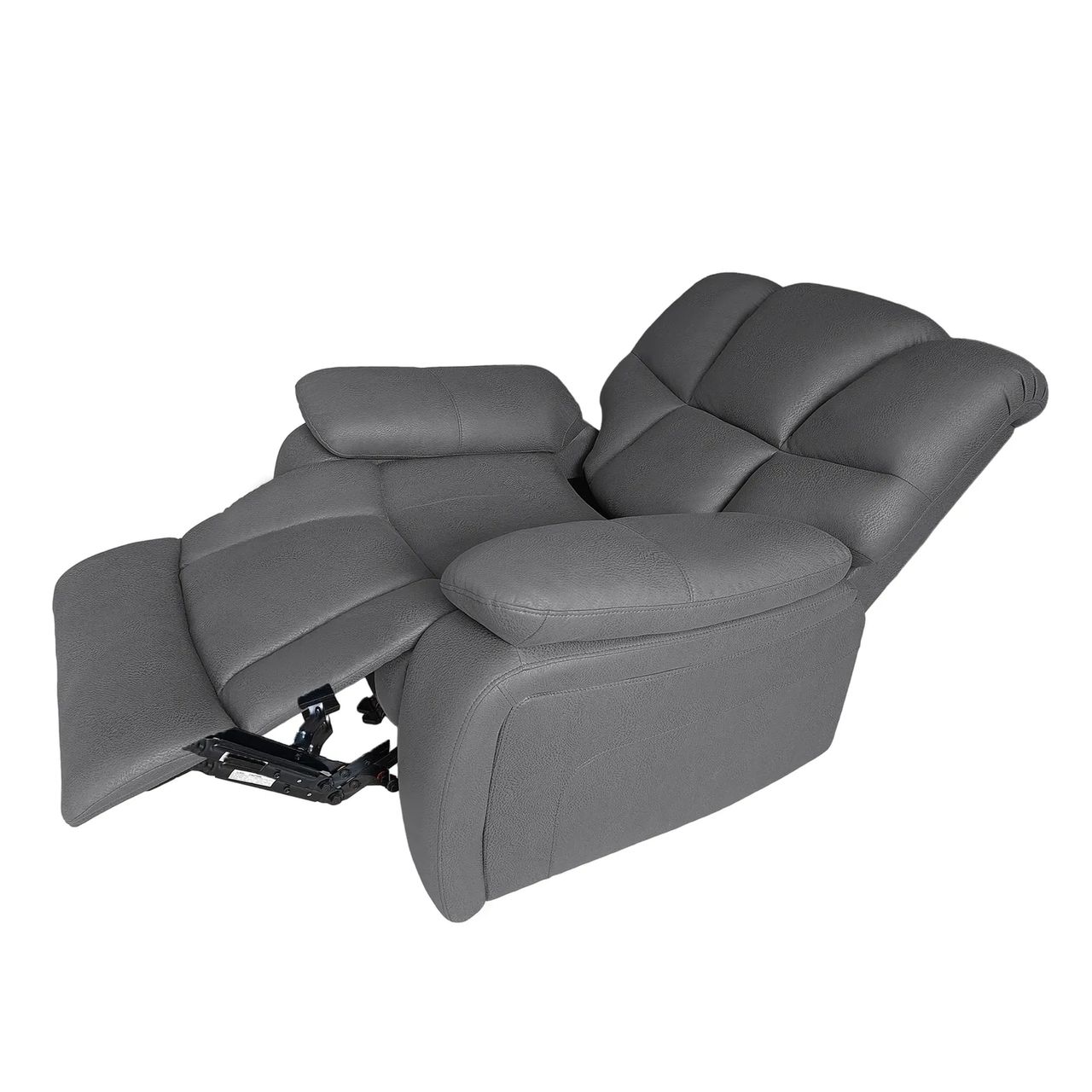 Happy Home Happy Home XXL-Relaxsessel mit verstellbarer Rückenlehne HSP94-DGR dunkelgrau