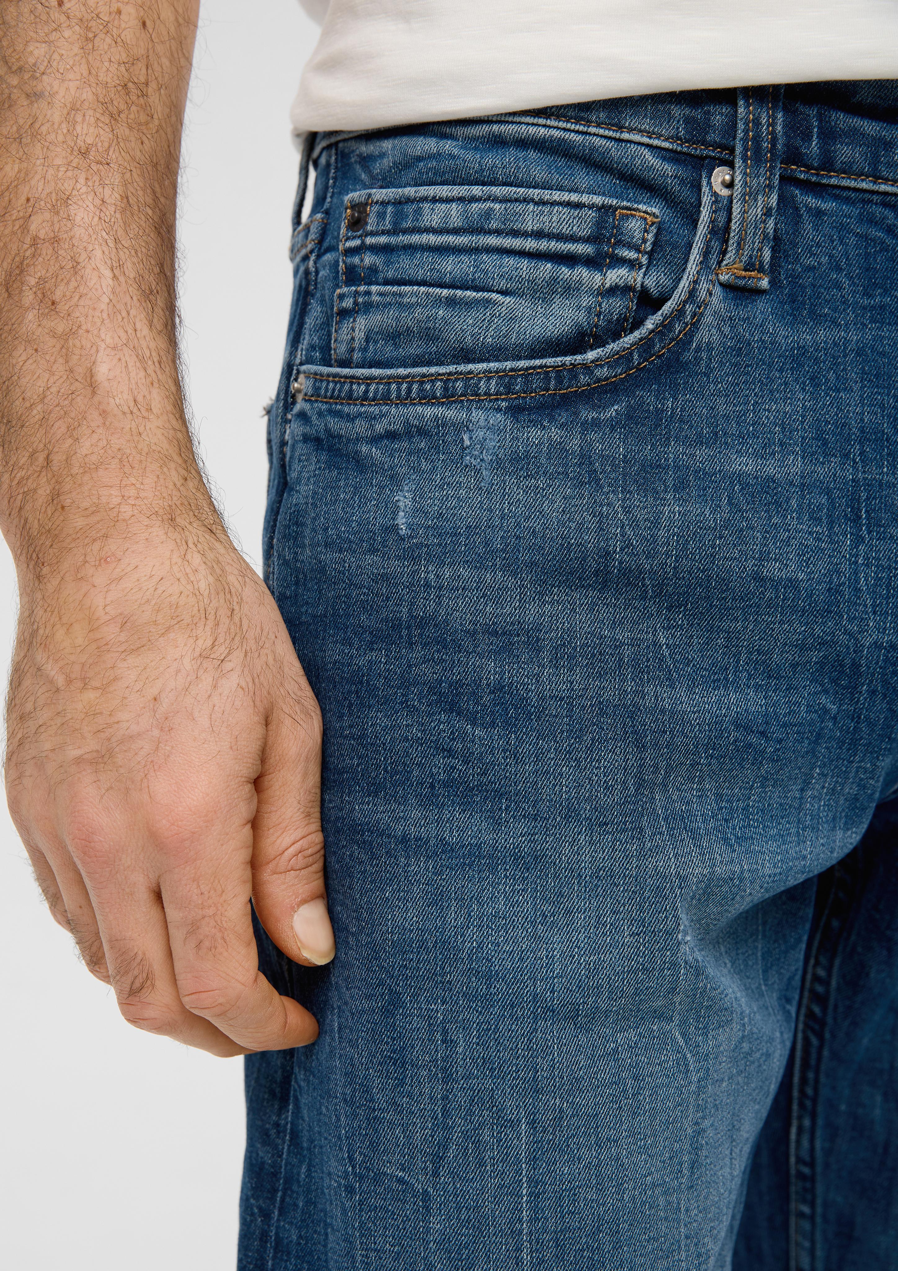 Jeans Mauro / Regular Fit / Hight Waist / Tapered Leg  2141683-66Z4