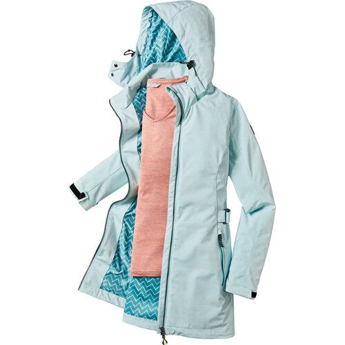 DAMEN SOFTSHELL PARKA MIT ABZIPPBARER KAPUZE KOS 104 WMN SFTSHLL PRK