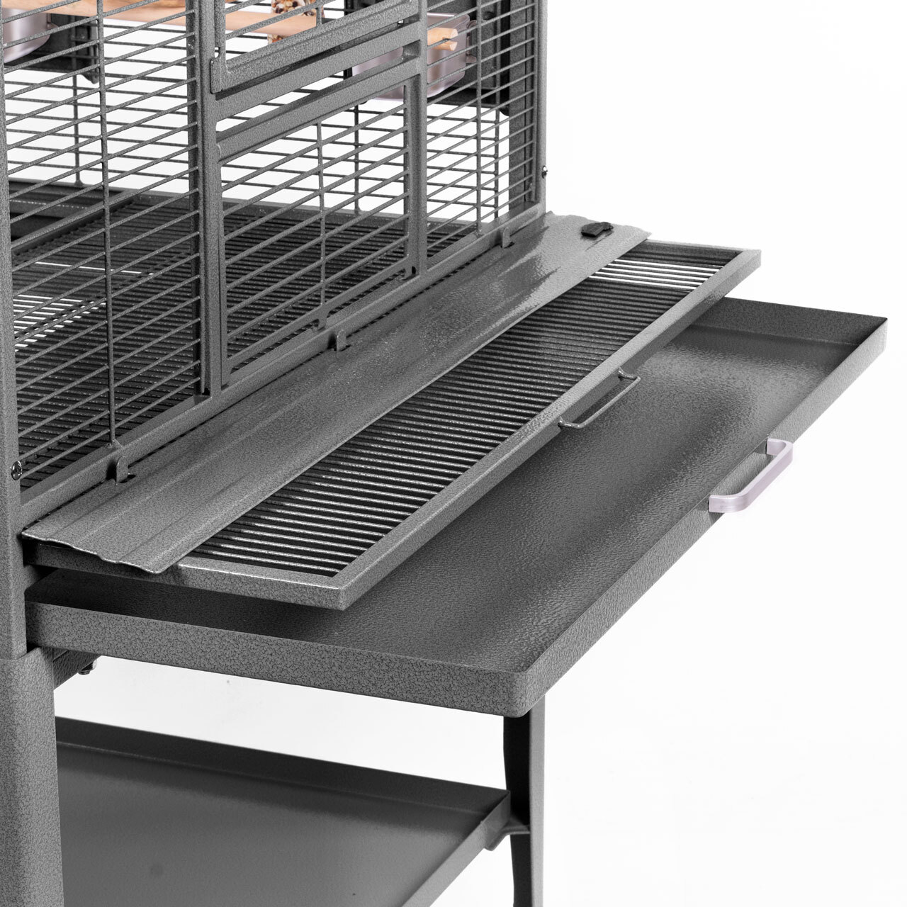 Montana Cages Käfige & Volieren Montana Cages Vogelkäfig Madeira Single dunkelgrau