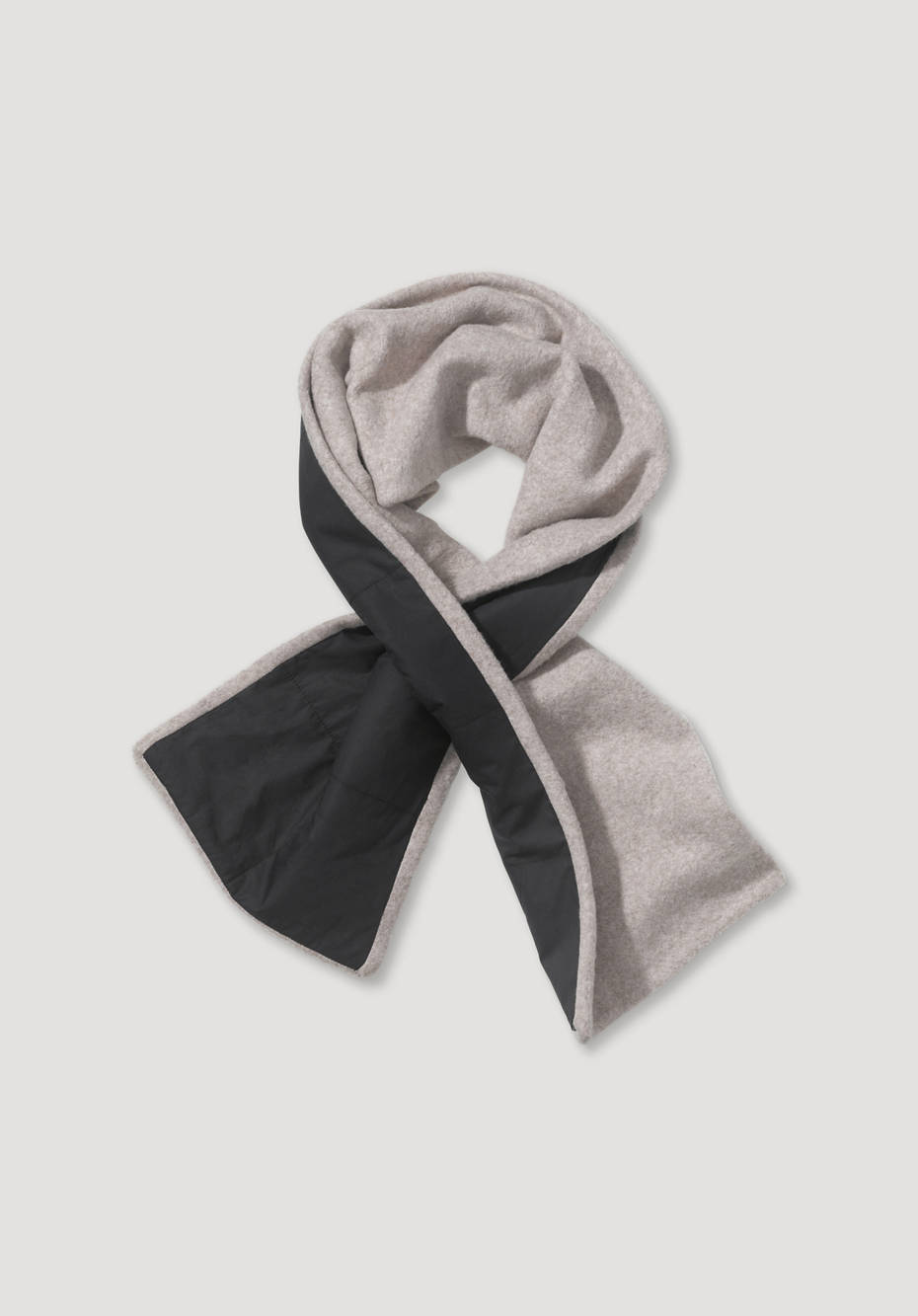 Nature Shell Unisex Schal mit Schurwoll-Wattierung