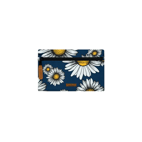 Daisy blue medium front pocket