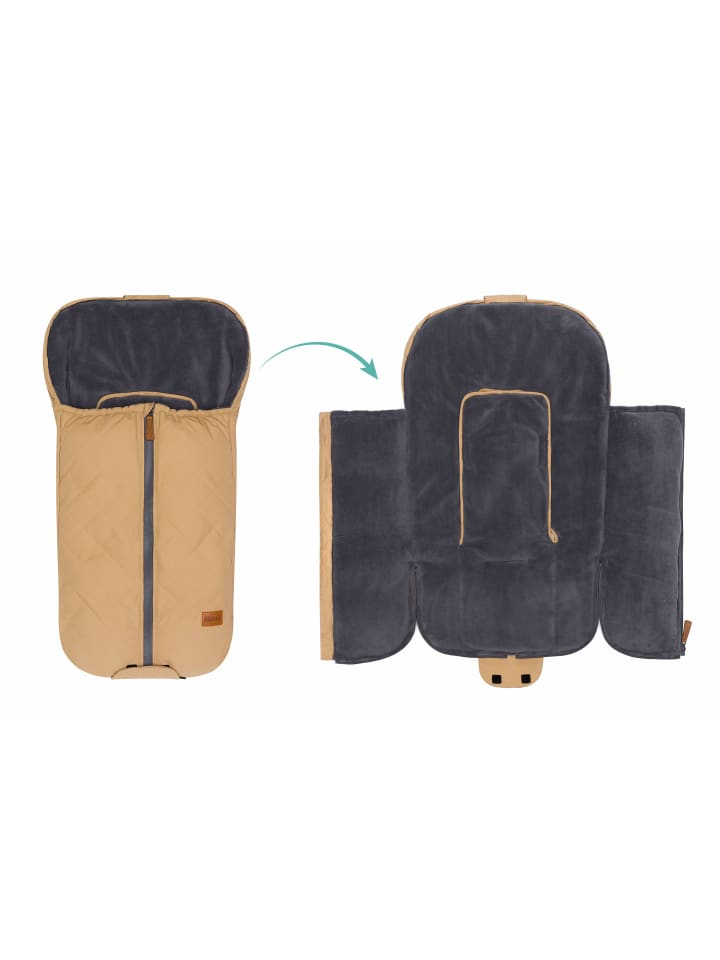 fillikid Winterfußsack Nevado Gr. 0 Exklusiv in Cappuccino günstig kaufen onesize