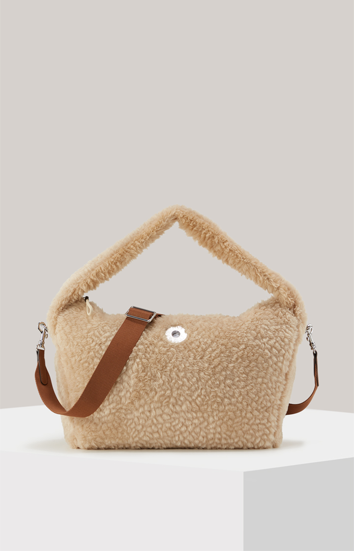 Hobo-Bag Soffice Vivianna in Beige