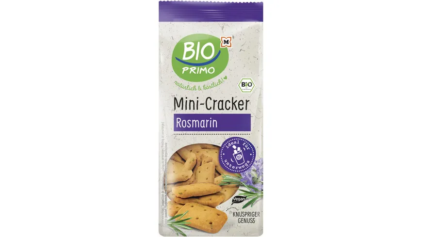 BIO PRIMO Bio Cracker Typ Rosmarin 125 g