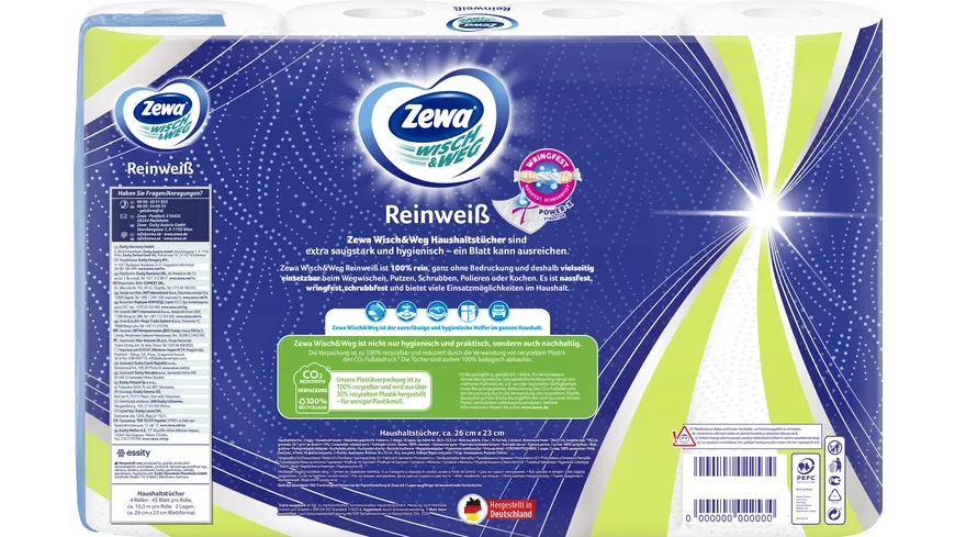 ZEWA WISCH&WEG Reinweiß