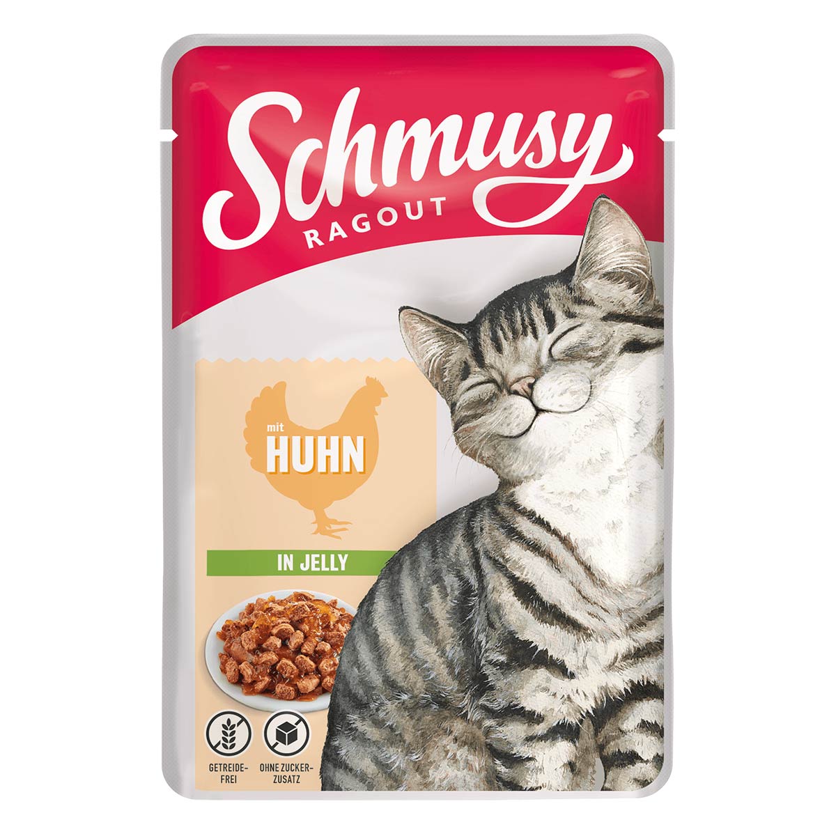 Schmusy Ragout mit Huhn in Jelly günstig kaufen bei ZooRoyal