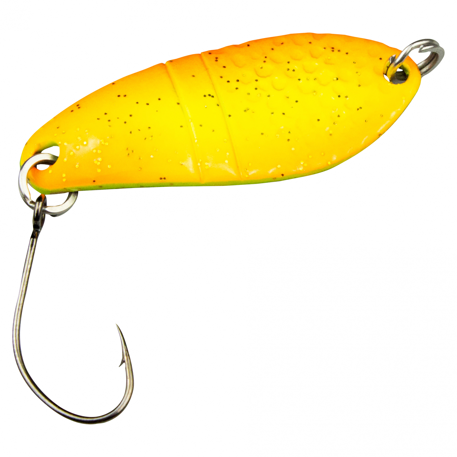 FTM Trout Spoon Dragon (2,5 g, Yellow/Black UV)