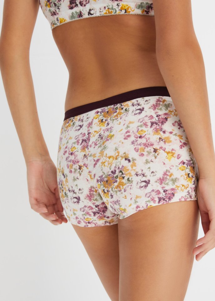 Damen Boxer (4er Pack) mit Bio-Baumwolle