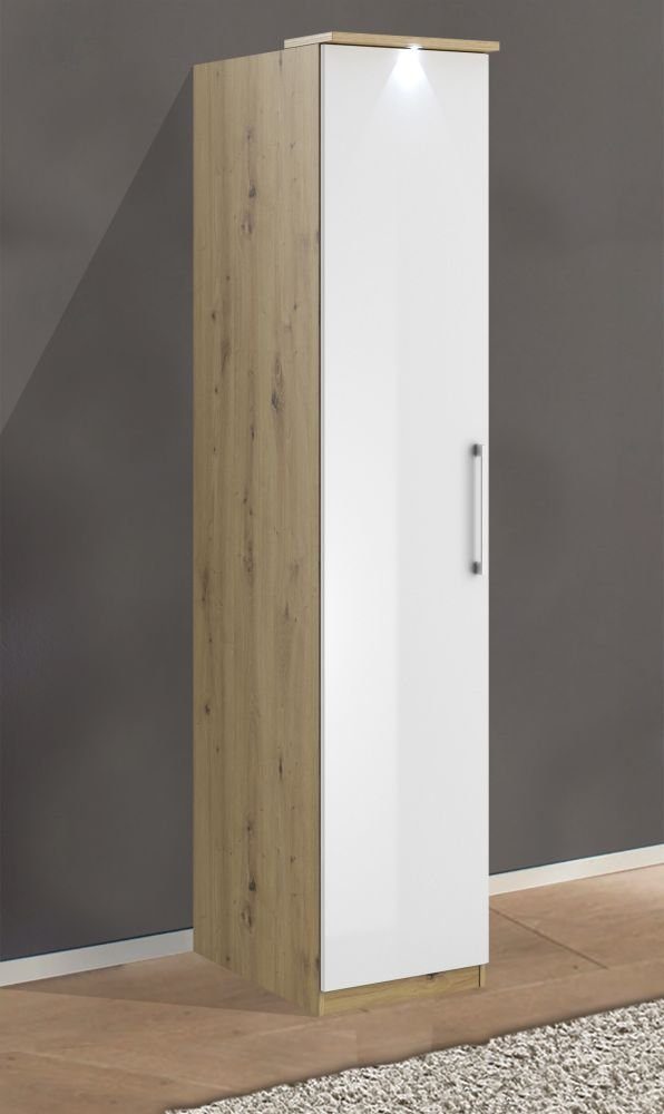 Helvetia Stauraumschrank Optima B/T/H: 45 cm / 64 cm / 216 cm