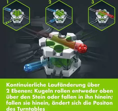 GraviTrax PRO Element Turntable - Kugelbahn-Erweiterung für Kinder ab 8 Jahren