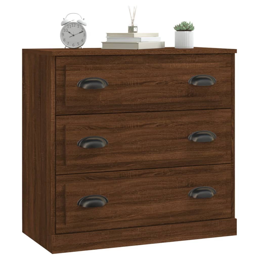 vidaXL Sideboard Sideboard Braun Eichen-Optik 70x35,5x67,5 cm Holzwerkstoff (1 St)
