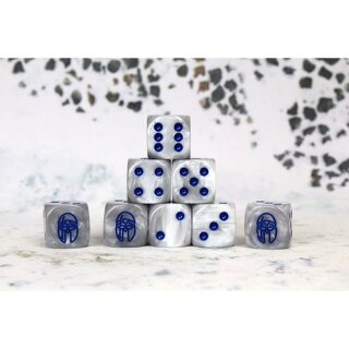 Conquest - City States Faction Dice On Gray Swirl (25)