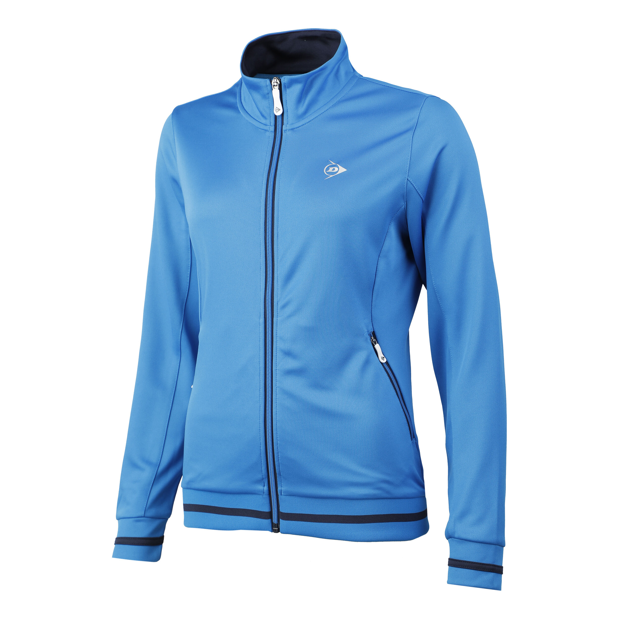 Club Line Knitted Trainingsjacke Damen - Blau
