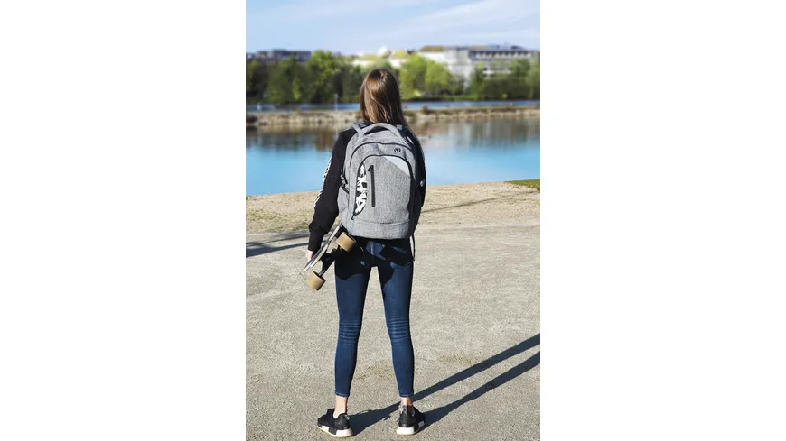 EBERHARD FABER  X-Style Schulrucksack schwarz