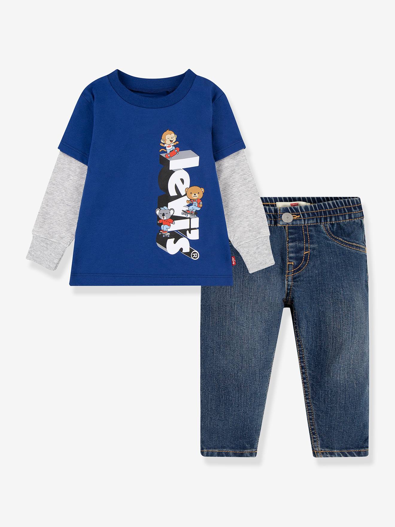 Ensemble Levis® 2 pièces Bébé marine