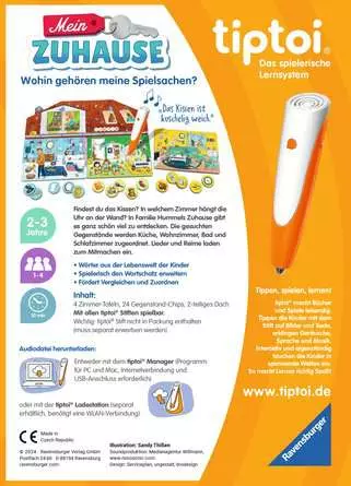 tiptoi® Mein Zuhause - Lernspiel ab 2 Jahren