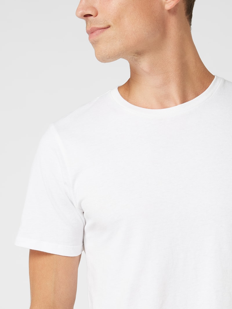 Comfort Fit T-Shirt im 2er-Pack in weiß