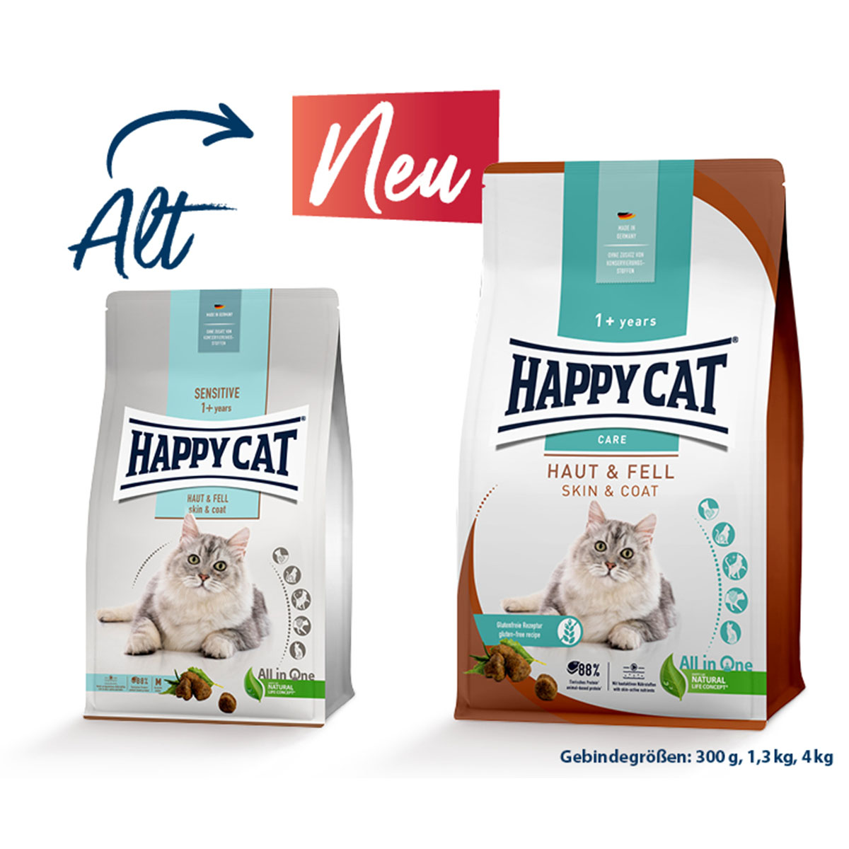 Happy Cat Care Haut & Fell günstig kaufen