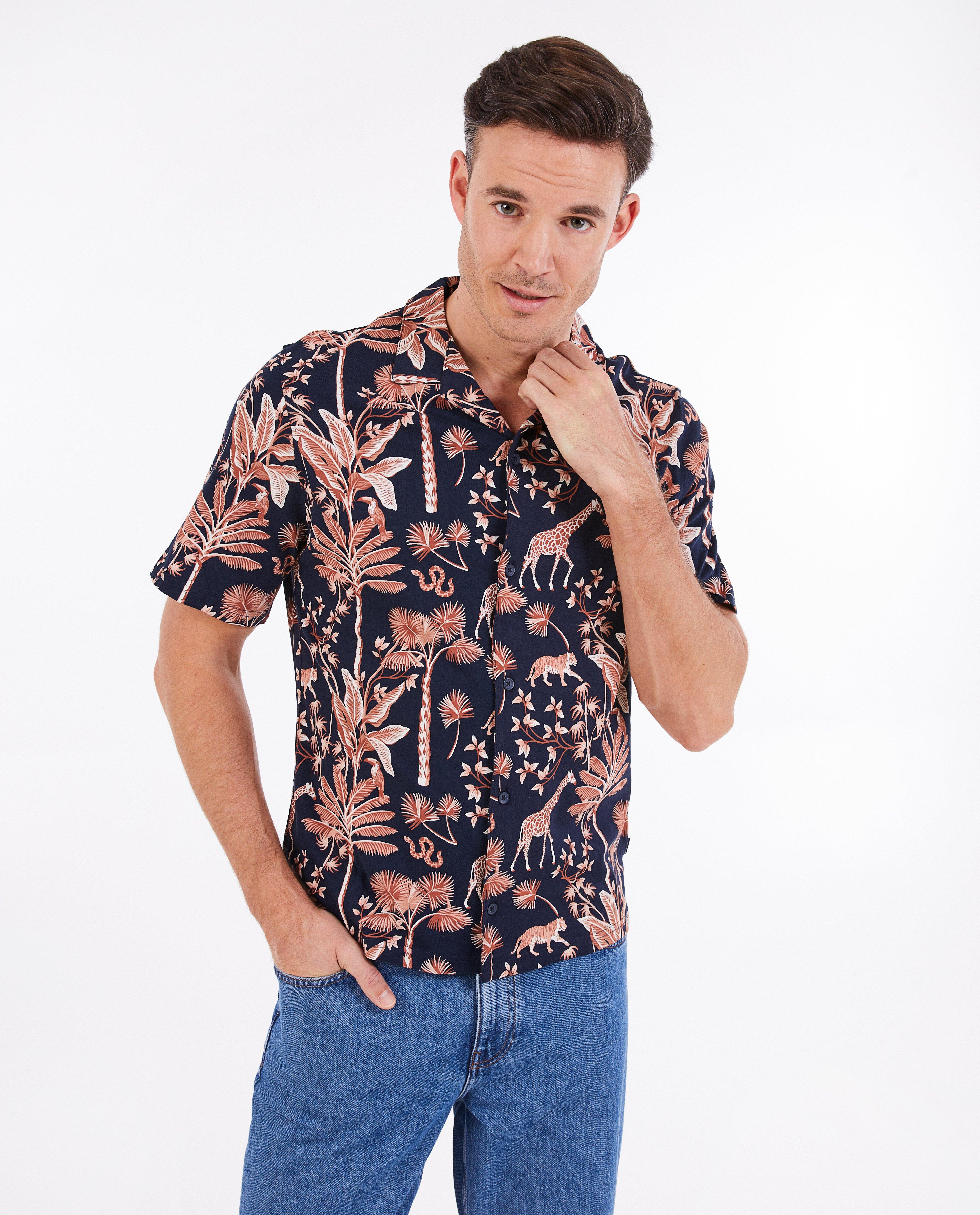 Tricou de quarterback din bumbac organic, albastru închis pentru bărbați