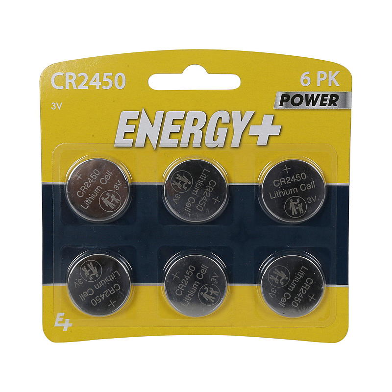 Energy Knappcellebatteri 6-pk, CR2450 Energy