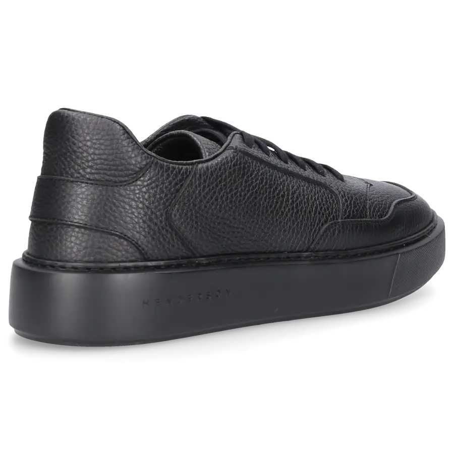 Henderson - Sneaker low PERSEO Veloursleder - schwarz