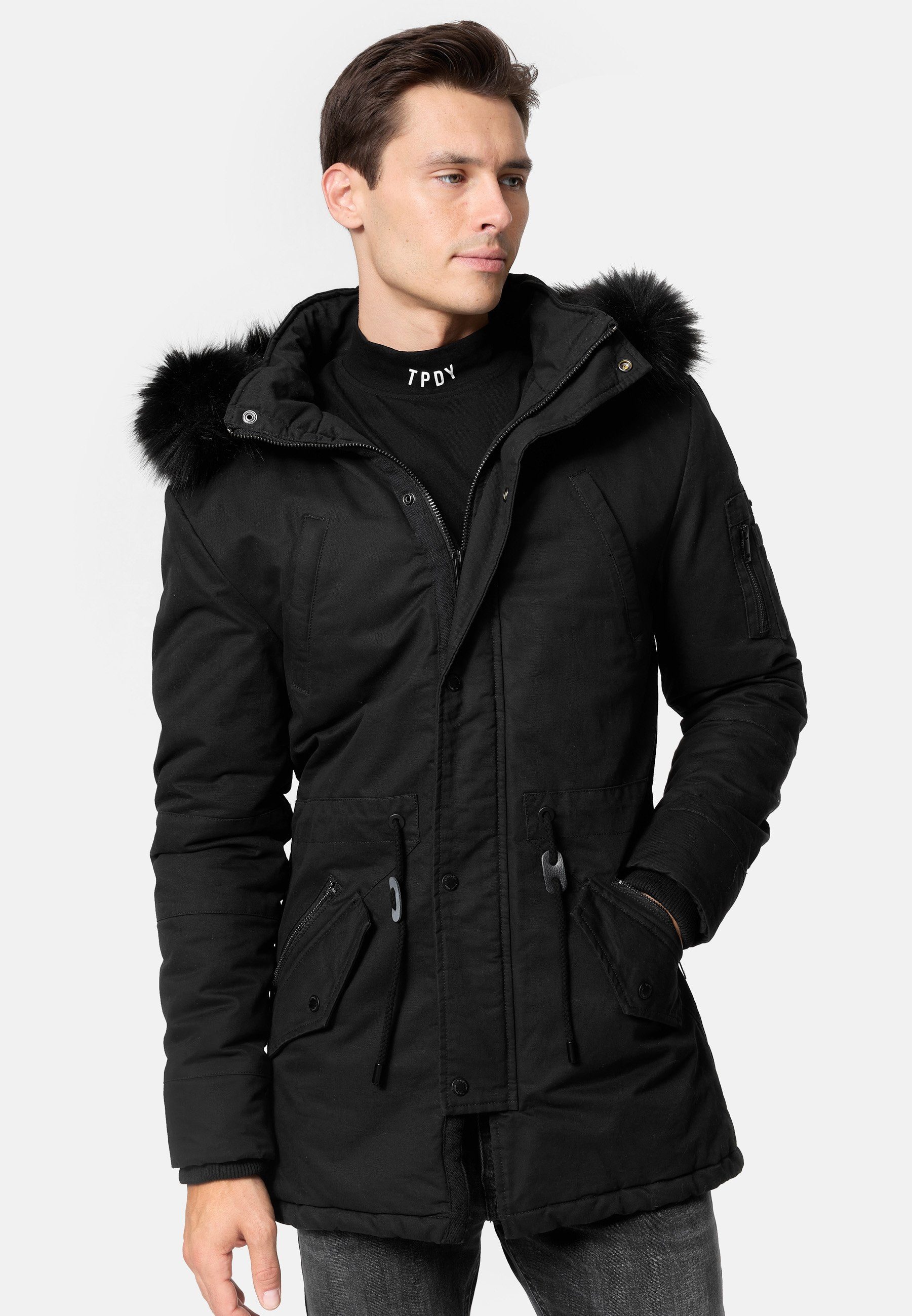 trueprodigy Parka Julius mit abnehmbarer Kapuze