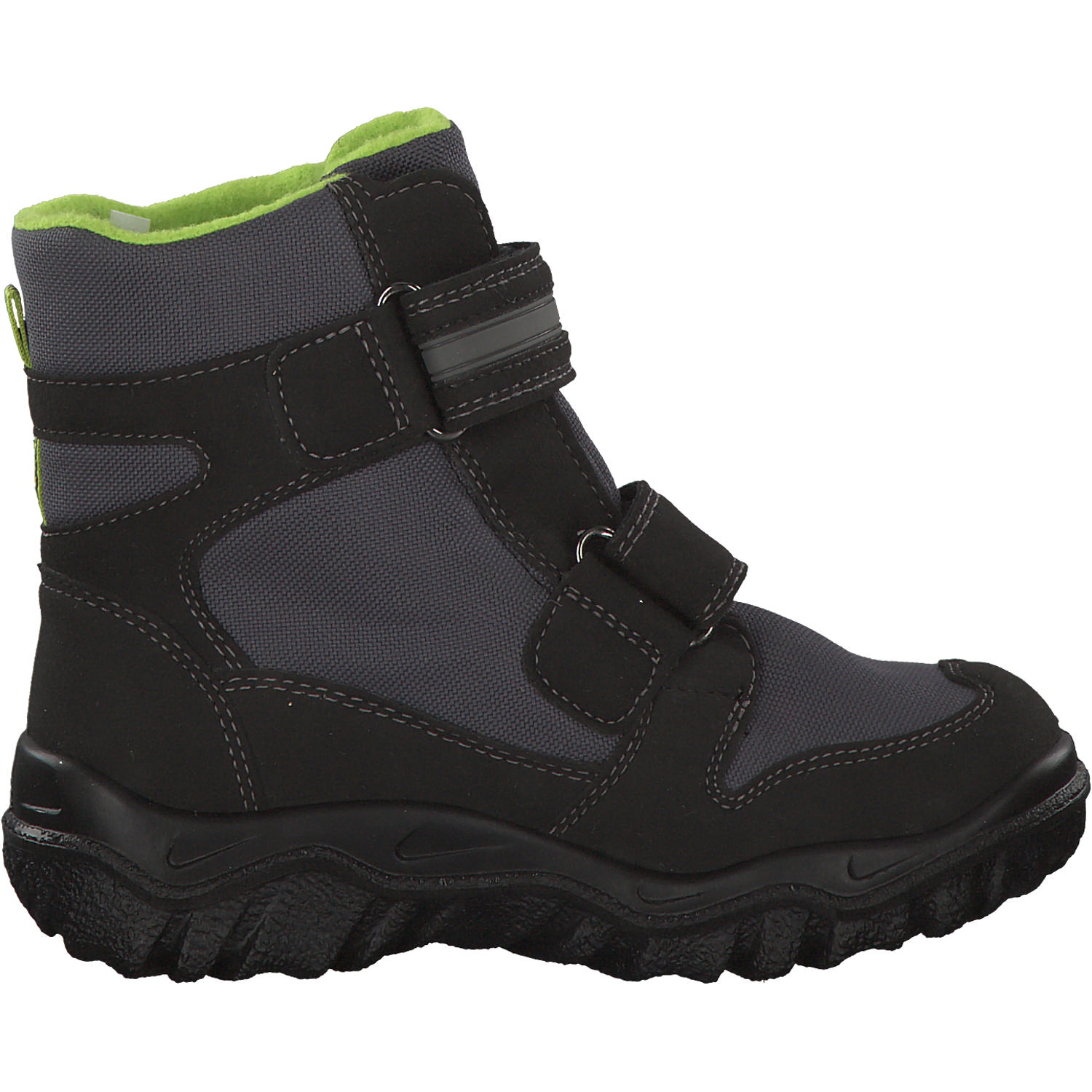 Superfit HUSKY 09080, Winterstiefel, Kinder, 22 schwarz/grün