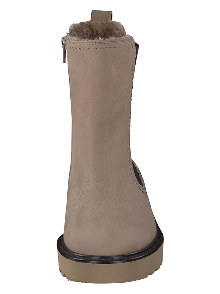 Paul Green Leder-Chelsea-Boots in Hellbraun günstig kaufen