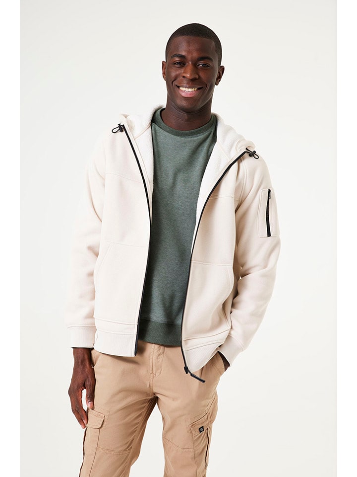 Garcia Sweatjacke in Creme günstig kaufen