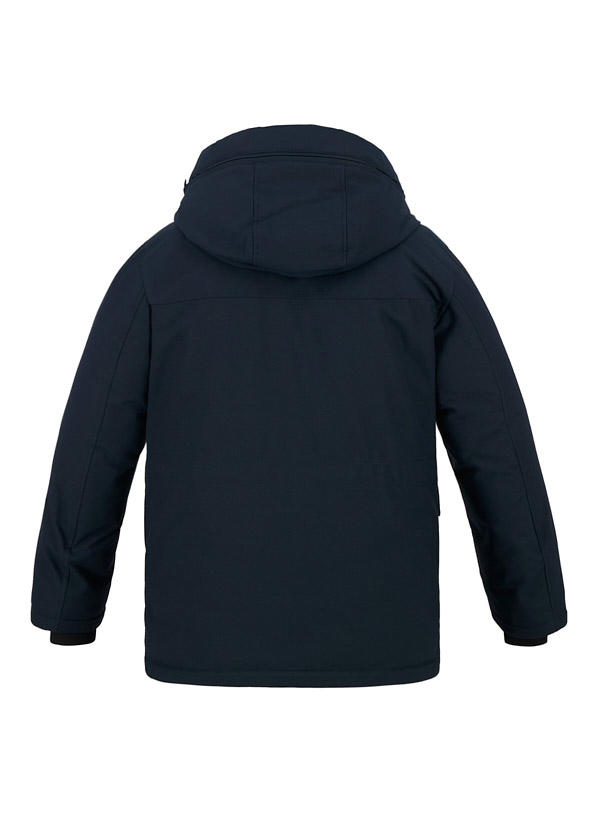 WOOLRICH, Daunenparka Arctic, Mikrofaser Magnettechnologie, blau