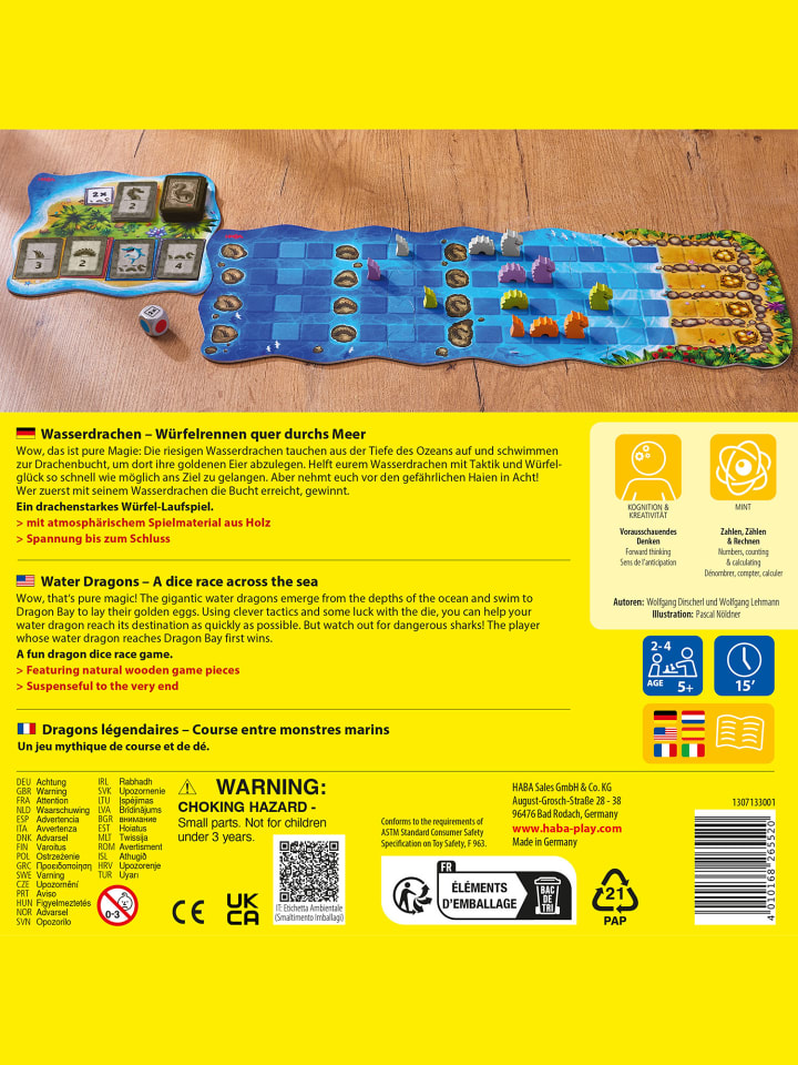 Haba Spiel Wasserdrache in mehrfarbig günstig kaufen onesize