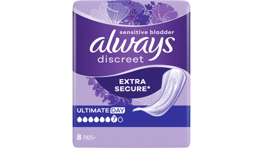 Always Discreet Inkontinenz Ultimate Tag