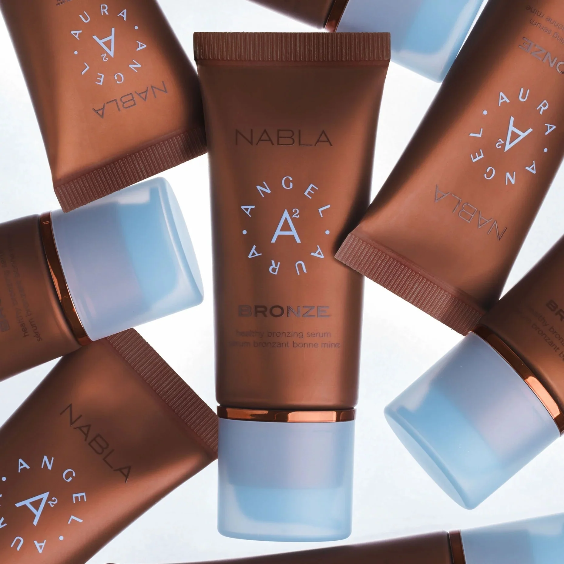 Angel Aura Bronze Face - podlaga za ličila, lifting podlaga za ličila, osvetljevalna podlaga za ličila, vlažilna podlaga za ličila, serum za obraz z globalnim učinkom, popolnost kože, Zemlja