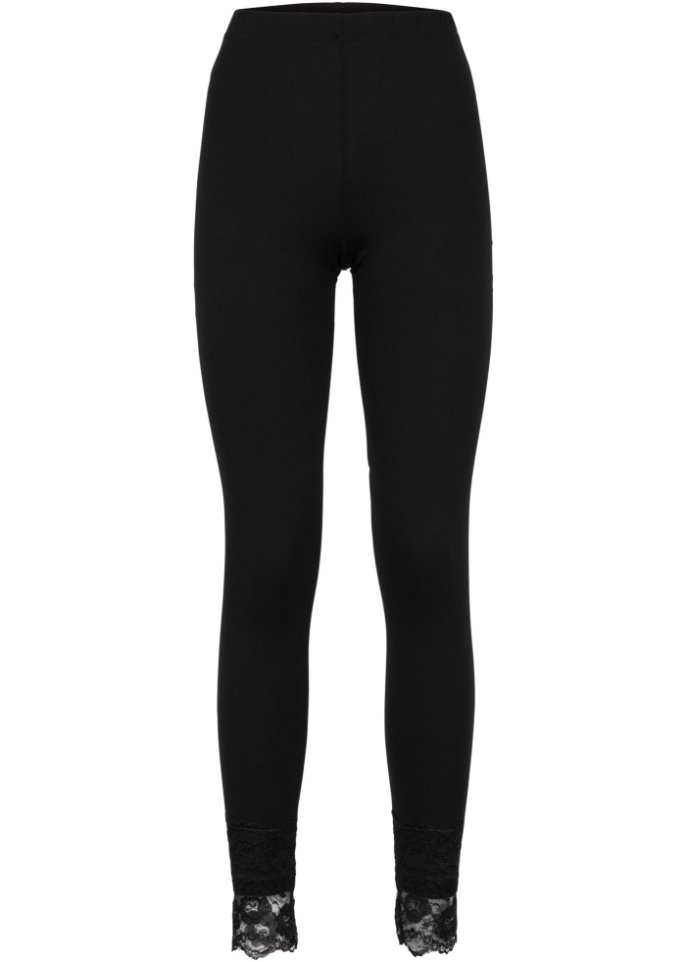 Leggings mit Spitze