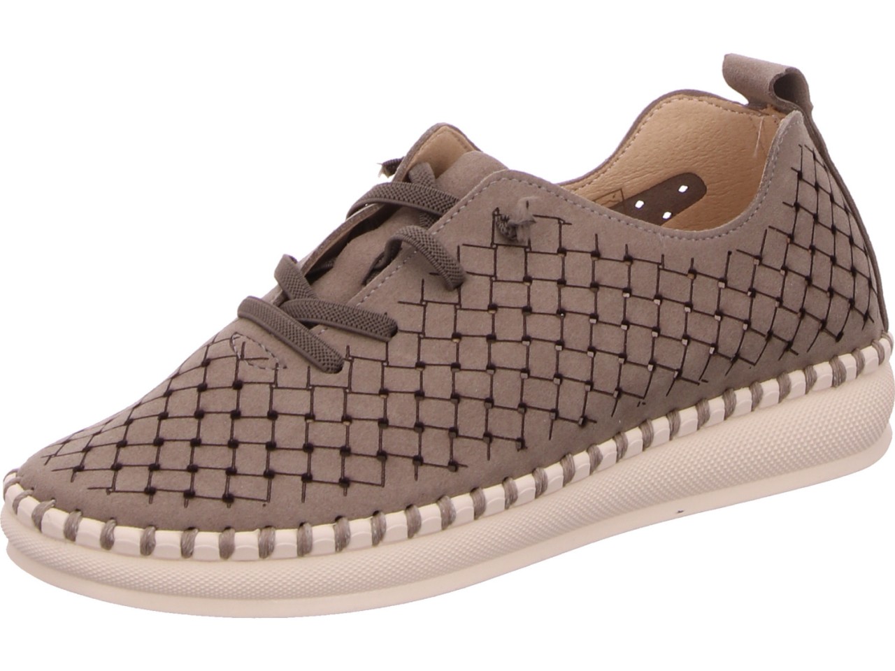 DIVERSE Sportliche Slipper grau