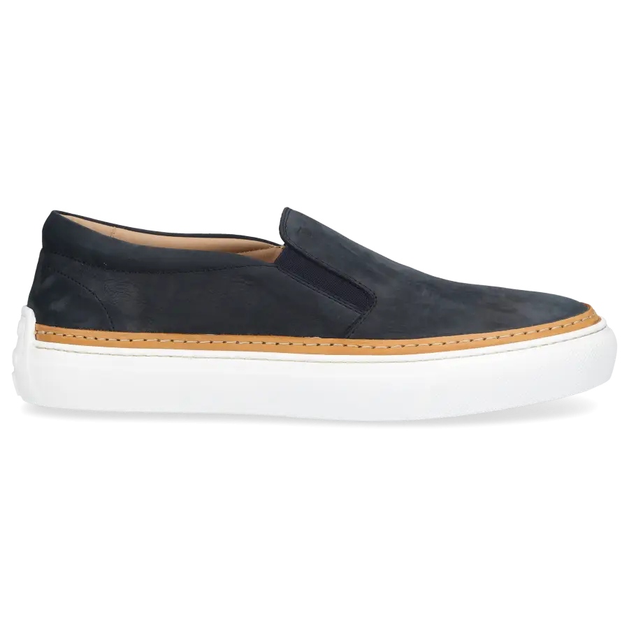 Tod's - Slipper XXM12 Nubukleder - blau