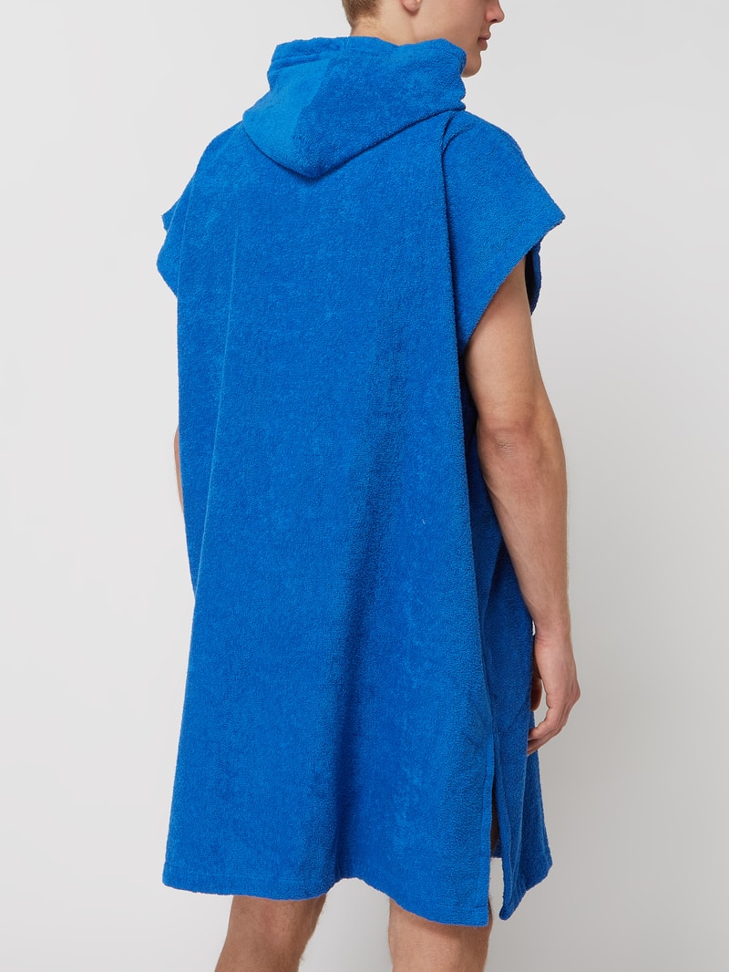 Bademantel in Schlupfform Modell 'Jack's Towel' in türkis
