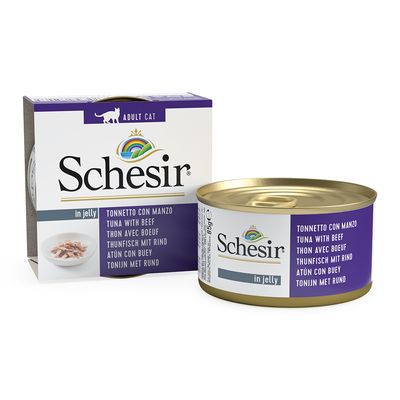 20 + 4 gratis! 24 x 85 g Schesir in Gelee